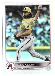 Lámina arco iris 2022 Topps Serie 2 Zac Gallen - Arizona Diamondbacks - #562 - Imagen 1 de 1