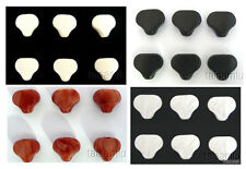 Acrylic buttons only Fit Gotoh Machine Head Black, Red, White, Ivory 6p,FR09