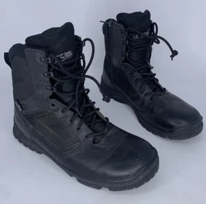 Danner Boots Lookout Side Zip 8” Black - 23824 - Size 11 - Picture 1 of 13