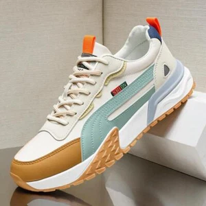Pantalón Deportivo Moda Con Cordones Malla Exterior Informal Zapatos Impermeables Antideslizantes - Imagen 1 de 6