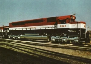 Erie Lackawana #3638--1975 Hornell, New York--Glossy 5x7 Color Photo - Imagen 1 de 1