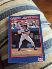 GREGG  JEFFERIES 1990 STARLINE COCA-COLA LONG JOHN SILVER'S #12 OF 40 FREE SHIP