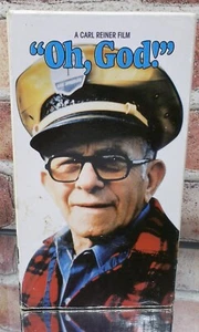 Vintage 1977 Oh, God George Burns John Denver Terri Garr VHS Comedy 70s - Picture 1 of 11
