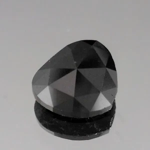 Diamantes sueltos extraídos de tierra naturales negros elegantes corte rosa corazón sin hendiduras de 1,43 quilates - Imagen 1 de 6