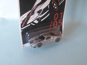 Ford GT 2005 carrocería plateada Matchbox carreras GT40 EE. UU. modelo de coche de juguete en BP - Imagen 1 de 2