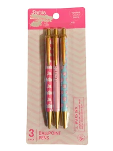 Yoobi X Barbie 3 Stück Kugelschreiber Neu/Versiegelt - Bild 1 von 2