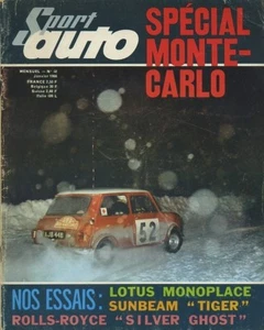 SPORT AUTO n°48 01/1966 MONTE CARLO LOTUS SUMBEAM TIGER AVEC ENCART - Imagen 1 de 1