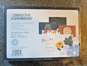 CREATIVE MEMORIES Golden Harvest Variety Mat Pack (24) - Brand NEW 2022 - Picture 1 of 2