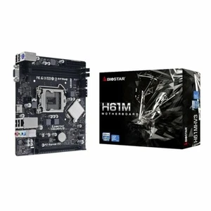 Motherboard Biostar H61MHV3 - Afbeelding 1 van 3