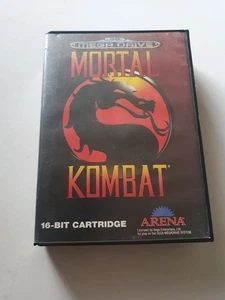 Mortal Kombat Sega Mega Drive Game Complete With Box And Manual, 1993 PAL - Picture 1 of 3