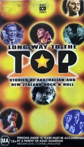 Long Way To The Top 3 VHS Box Set ABC Australian & NZ Rock Pop Music Like New - Picture 1 of 8