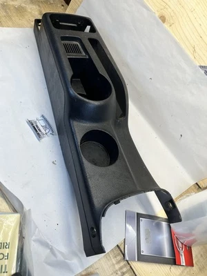 Black VW Jetta GLI Center Console Cup Holder MK4 00-05 OEM Golf GTI 20th 337 R32 - Image 1 of 4