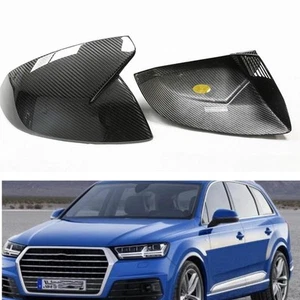 Auto Rückspiegel Abdeckung Für Audi Q7 16-22 Q5 Q5L 18-22 SQ5 SQ7 Kohlefaser - Bild 1 von 1