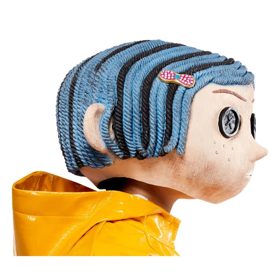 Máscara de muñeca superior Coraline de lujo para adultos Foto 1 de 3