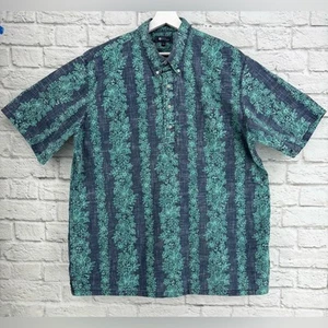 Reyn Spooner Kloth Hawaiian Aloha Floral Popover Shirt XXL - Bild 1 von 14
