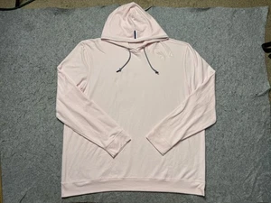 Rhoback Pull à Capuche Homme 3XL Rose Léger Stretch Athlétique Dog Logo - Photo 1/10