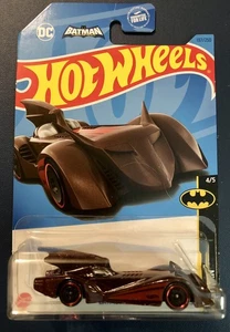 Hot Wheels (Batman) 2014 "Batmobile" Deep Burgundy Red - Bild 1 von 4