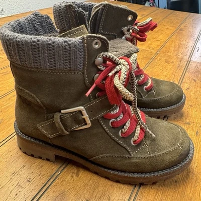 Bos. & Co. Side Zip Boots Women’s 37 US 7.5 Outdoor Suede Leather Colony - Image 1 of 4