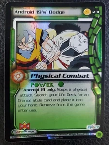 Android 19's Dodge M31 Android 13 Subset Promo DBZ Dragon Ball Z CCG Score - Picture 1 of 1