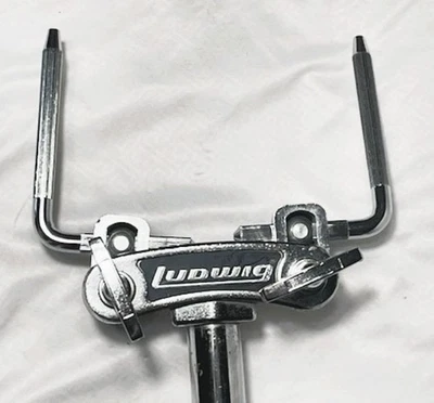 Ludwig LT-1781-MT 19" Double Tom Holder Vintage 80s/90s  LDTH-101 - Image 1 of 4