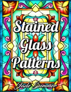 Stained Glass Patterns: An Adult Coloring Book with 50 Inspirational Window - Imagen 1 de 9