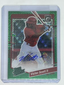 2023 Donruss Optic Auto Victor Scott II!🔥 HOT! 02/15! SSP