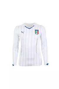 PUMA Trikot Fußball Nationalmannschaft Italien Italy Langarm Weiß 2XL - Bild 1 von 3