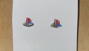 PlayStation Symbol Stud Earrings - Picture 1 of 1