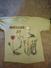 Vintage 1993 Nirvana Incesticide Shirt Size L Kurt Cobain 90s Miami Bayside 