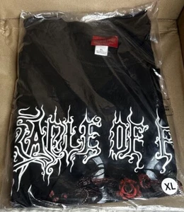 Vintage Cradle of Filth extrem selten Fan Club Redtag Aversa Shirt Neu XL  - Bild 1 von 4