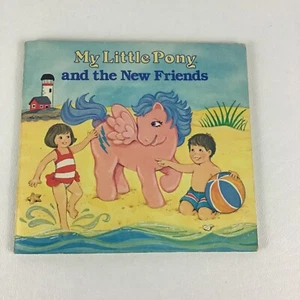 My Little Pony And The New Friends Storybook Paperback Book Vintage 1984 80s Toy - Imagen 1 de 6