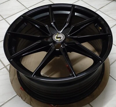 Schmidt Revolution TwentyOne Felgen 8,5x19 ET38 5/112 Schwarz VW Audi Skoda Seat - Bild 1 von 4