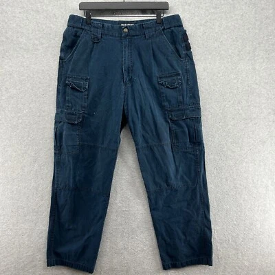 Blackhawk! 工装裤男式 38 码蓝色 EMT 战术平前口袋 — 第 1/4 张图片