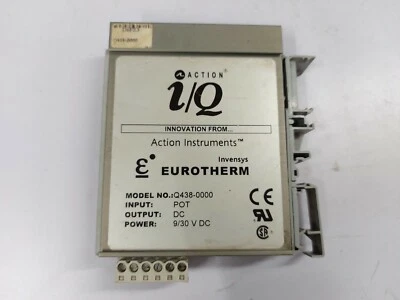 Action I/Q Q438-0000 Potentiometer Input Signal Conditioner Q438 Pot input Modul - Image 1 of 4
