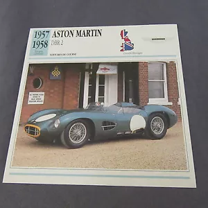 478C Edito Estación De Ficha Folleto Aston Martin Dbr 2 - Imagen 1 de 2