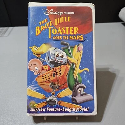 Disney's The Brave Little Toaster Goes To Mars ~ VHS ~ Clamshell Case ~ - Image 1 of 4