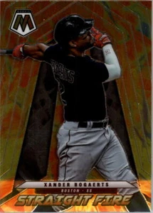 2022 Panini Mosaic Straight Fire #15 Xander Bogaerts - NM-MT - Picture 1 of 2