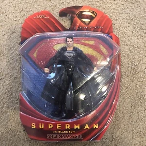 Superman Movie Masters Mattel Black Suit 6" Action Figure The Snyder Cut - Picture 1 of 2