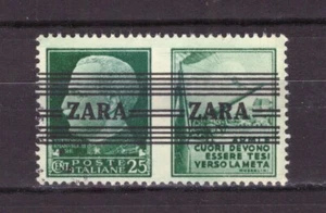 BRIEFMARKEN Zara Deutsche Besetzung 1943 Propaganda Armee 25 c. ° - Bild 1 von 1