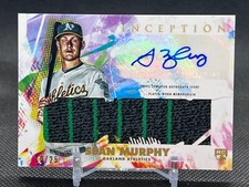 Sean Murphy 2020 Topps Inception Rookie Game Sock Relic Autograph Auto 10/25