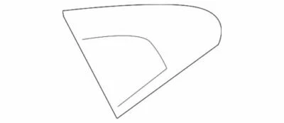 OEM NEW 2010-2019 Ford Taurus Right Side Body Panel Molding AG1Z-5428166-A - Image 1 of 4