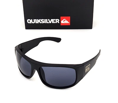Gafas de sol envolventes deportivas grandes Quicksilver marco negro mate lentes tintadas a humo Foto 1 de 4