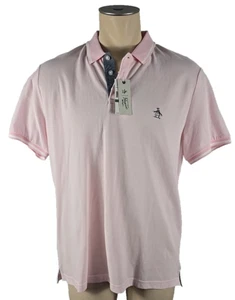 NWT - Penguin Munsingwear Mens Cotton Pink Parfait Polo Shirt Sz Large - Picture 1 of 4
