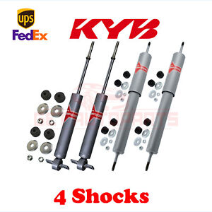 KYB Kit 4 Front&Rear Shocks GAS-A-JUST for EDSEL Pacer 1958