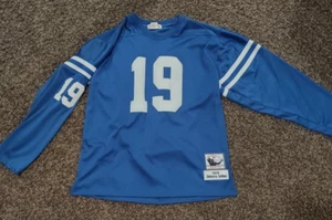 Johnny Unitas Mitchell And Ness Jersey Size 52 Long Sleeve Throwback Jersey - Picture 1 of 3