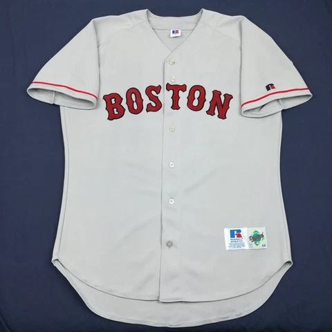 Vintage 90s Boston Red Sox Pedro Martinez Authentic Jersey Russell Athletic 44 Cover
