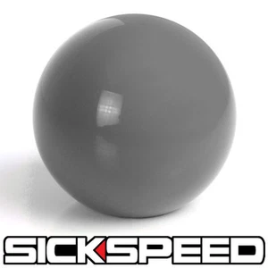 GREY GUMBALL SHIFT KNOB FOR MANUAL SHORT THROW GEAR SHIFTER 12X1.75 S21 - Bild 1 von 1