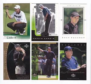 2001 Upper Deck SERGIO GARCIA -- 6 VERSCHIEDENE ROOKIE Karten! Sie bekommen ALLE 6!!! - Bild 1 von 1