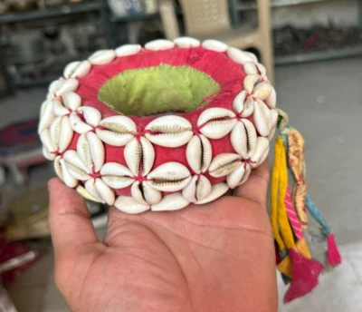 Antiguo Antiguo Coleccionable Hecho a Mano Banjara Cabezal de Trabajo Equipo Ollas de Agua Portador Foto 1 de 4