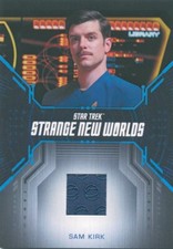 Star Trek Strange New Worlds Season 1 costume card number RC10 of Sam Kirk AAA